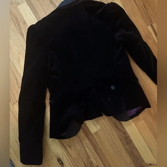 DDC LABS Black Velvet Blazer - Picture 2 of 7